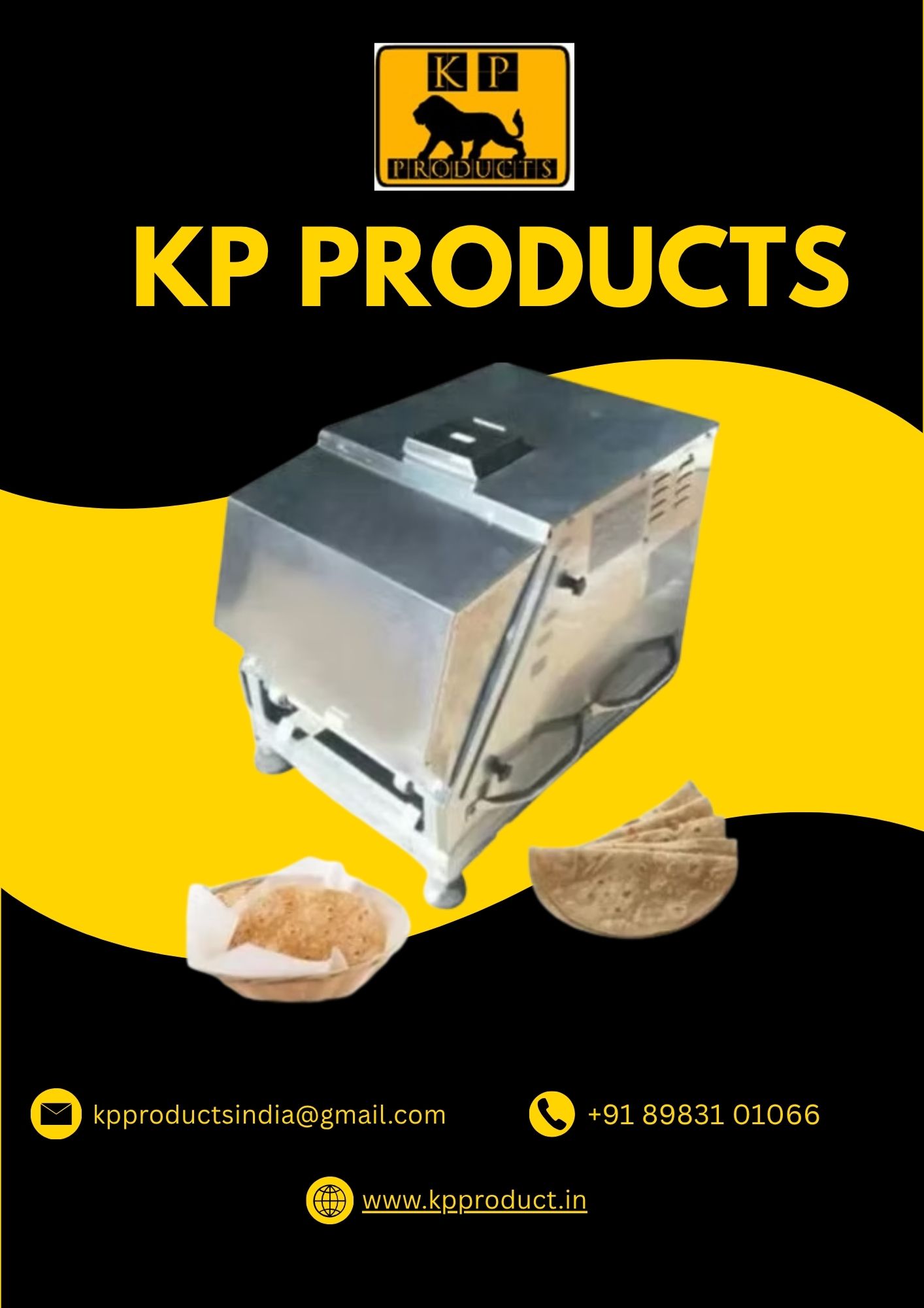 KP Products Automatic Roti Making Machine